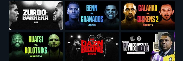 Boxing Matches On Dazn