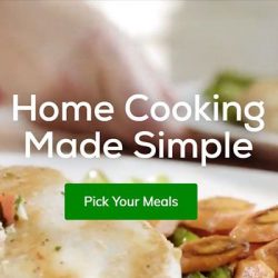 Screenshot Of Home Chef Website