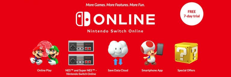Screenshot Of Nintendo Online Website